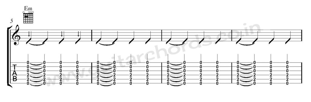 Guitar Strumming Pattern 02